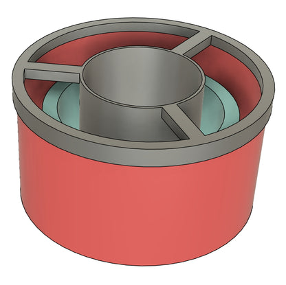 3D-printing STL files to create your own silicone mold for x3 Tealight candles. One mold for 3 Сandles